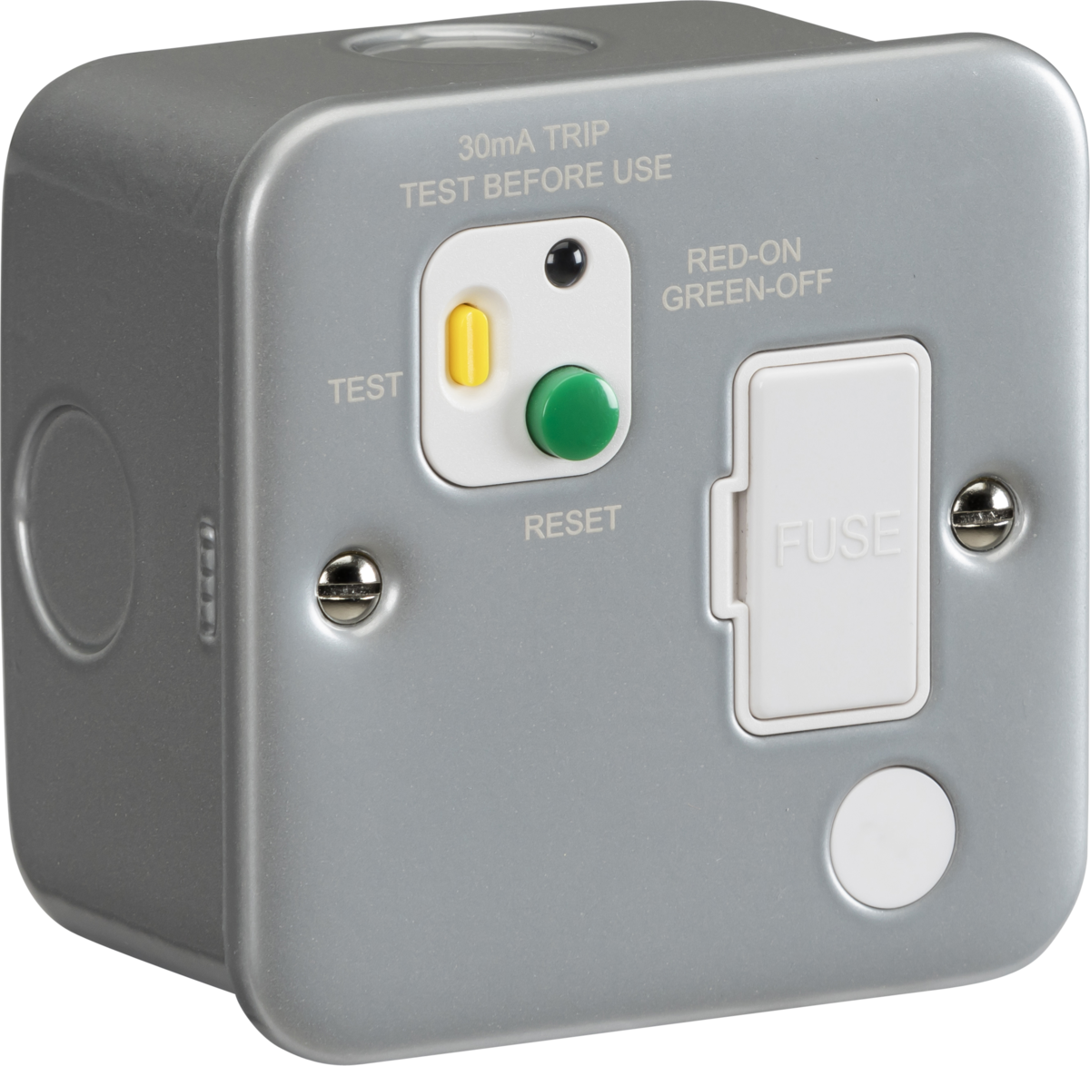 13A RCD Fused Spur Unit (Type A) - 30mA