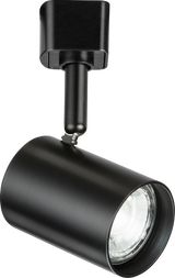 230V GU10 Track Spotlight - Black, Adjustable Directional Spotlight