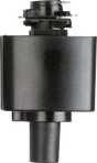 230V Track Adaptor Black - Compatible with MLA TRK System