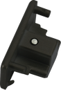 230V Single Circuit Track Dead End Cap - Black