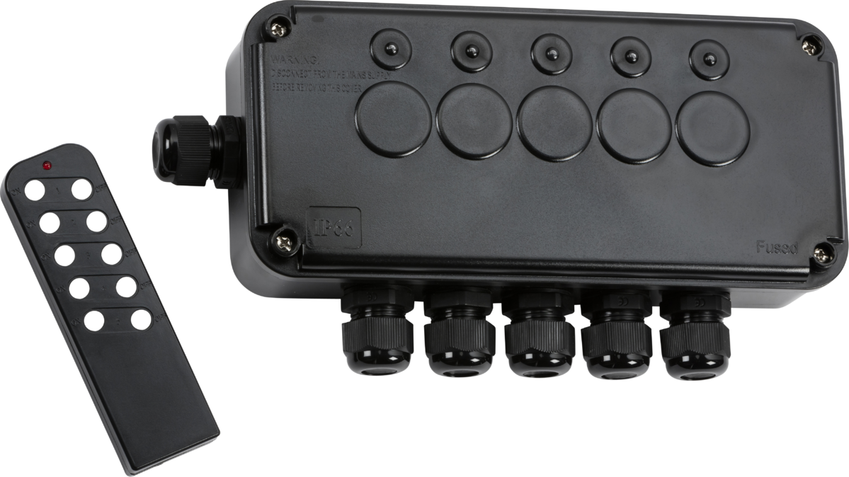 IP66 13A 5G Remote Controlled Switch Box - Robust Weatherproof Design