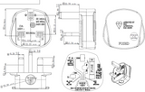 Alternative view of 13A Rough Use Plug Top - White