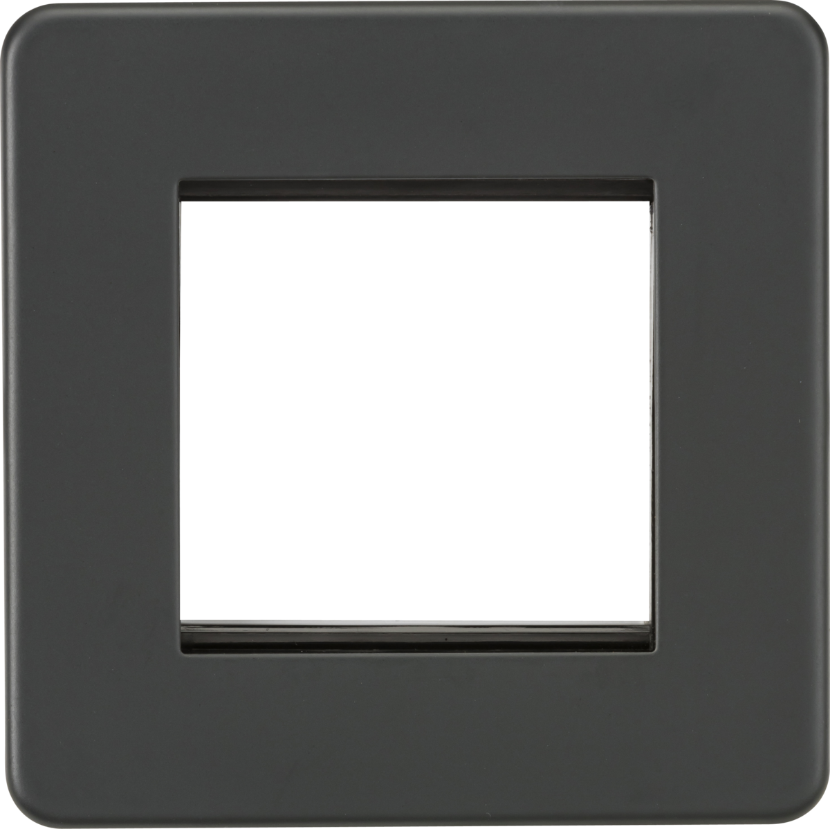 2G Modular Faceplate - Anthracite, Euro Module Compatible