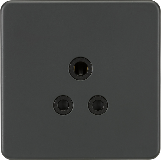 5A Unswitched Socket - Anthracite
