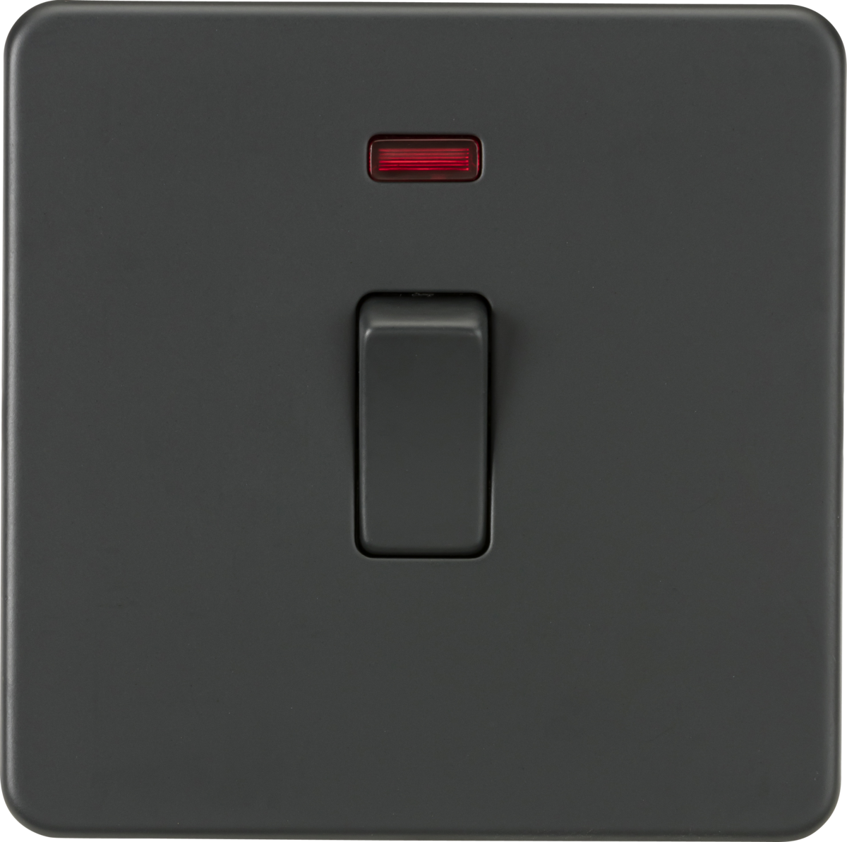 20A 1G DP Switch with Neon - Anthracite