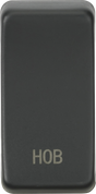 ML Accessories Switch Cover 'Marked HOB' - Anthracite