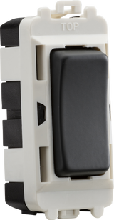 20AX 2 Way SP Module Centre Off - Anthracite