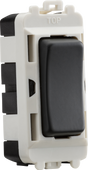 20AX 2 Way SP Module Centre Off - Anthracite