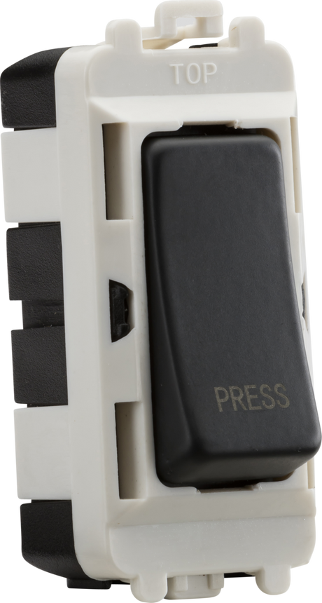 20AX 2 Way Retractive SP Module Marked PRESS - Anthracite