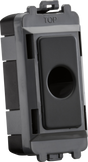 Flex Outlet Module Up To 10mm - Anthracite