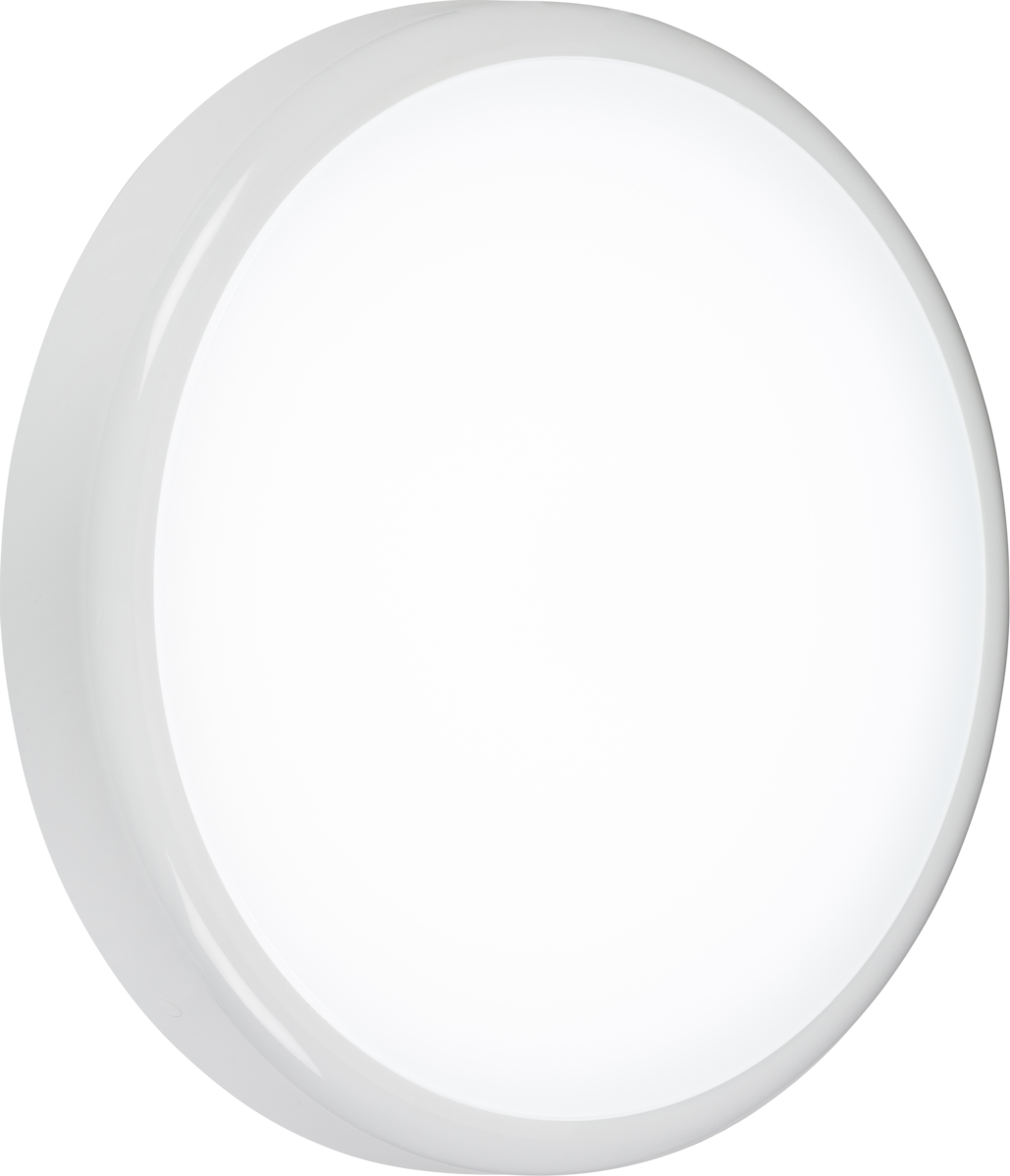 230V IP65 20W CCT Adjustable LED Bulkhead with Emergency and Sensor - White