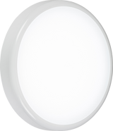 230V IP65 20W CCT Adjustable LED Bulkhead with Emergency and Sensor - White