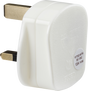 13A Rough Use Plug Top (Quick Fix) - White
