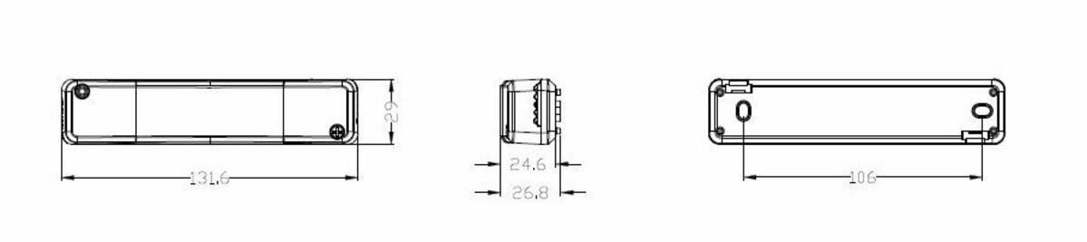 230V Recess Mount HF Motion Sensor Image 2