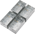 47mm Galvanised Steel Box for Combination Multimedia Plate - GSK298MM