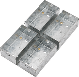 47mm Galvanised Steel Box for Combination Multimedia Plate - GSK298MM