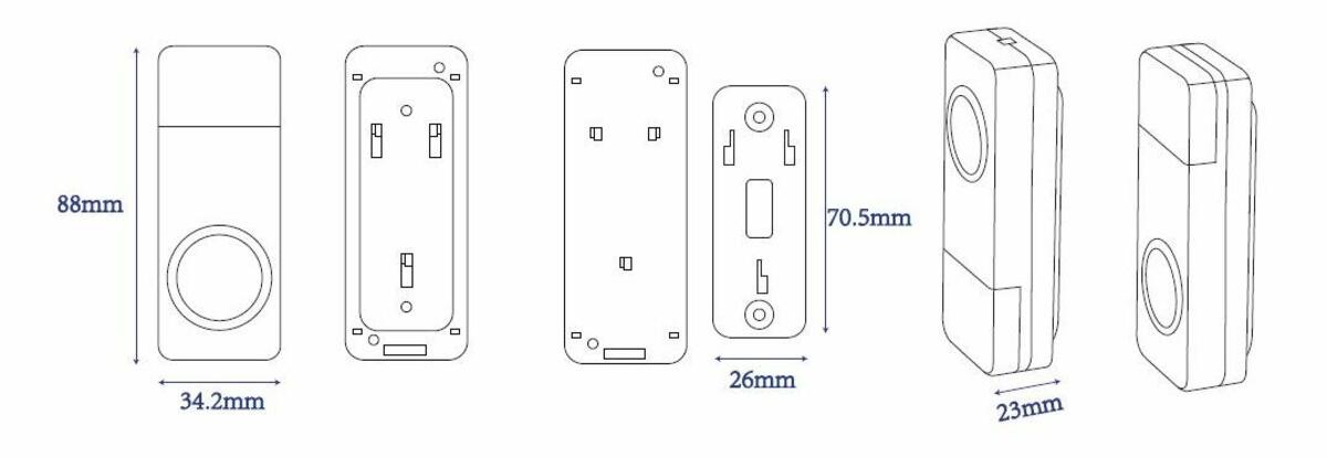 Wireless Door Chime Installation Image