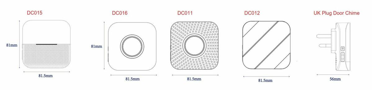 Wireless Door Chime Receiver Image