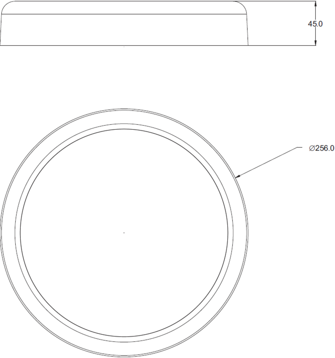 Alternative view of BT9 Bezel Accessory Black