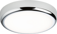 230V IP65 9W CCT Adjustable LED Bulkhead with Chrome Trim