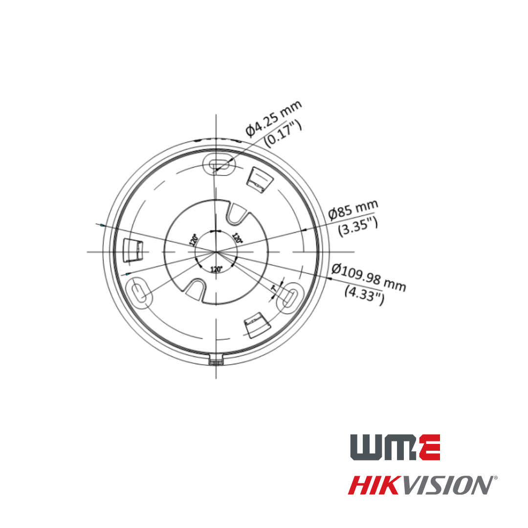 3K ColorVu Smart Hybrid Light Fixed Turret Camera, 2.8mm Lens, IP67, 40m IR, DS-2CE72KF0T-LFS