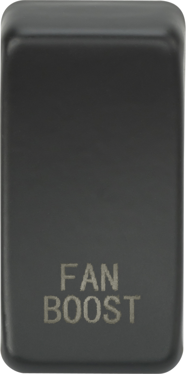 Anthracite Switch Cover marked 'FAN BOOST'