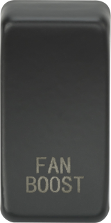 Anthracite Switch Cover marked 'FAN BOOST'