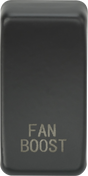 Anthracite Switch Cover marked 'FAN BOOST'