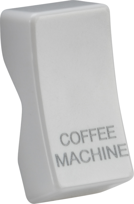 Rocker Cover - Laser Printed COFFEE MACHINE for Curved Edge Switches