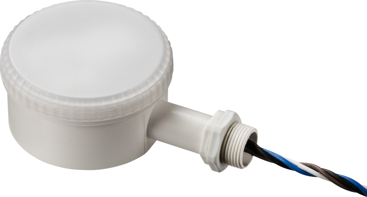 IP65 Microwave Sensor - White for Indoor and Outdoor Use