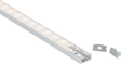 2M Aluminium Profile - Surface Mount Flat with Opal Diffuser