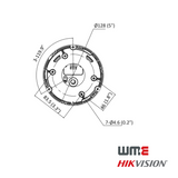 HikVision: DS-2CD2387G2H-LISU/SL(2.8mm)(eF), 8MP Smart Hybrid Light IP Camera, 2.8mm Fixed Lens, White, IP67