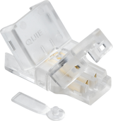 12V / 24V IP65 LED Flex Wire to Strip Connector - Single Colour