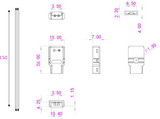IP65 LED Flex Strip To Strip Connector - Additional View