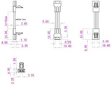 Secondary image of 12V / 24V LED Flex Strip to Strip Connector