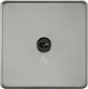230V 1G 1-way Touchless Switch - Black Nickel