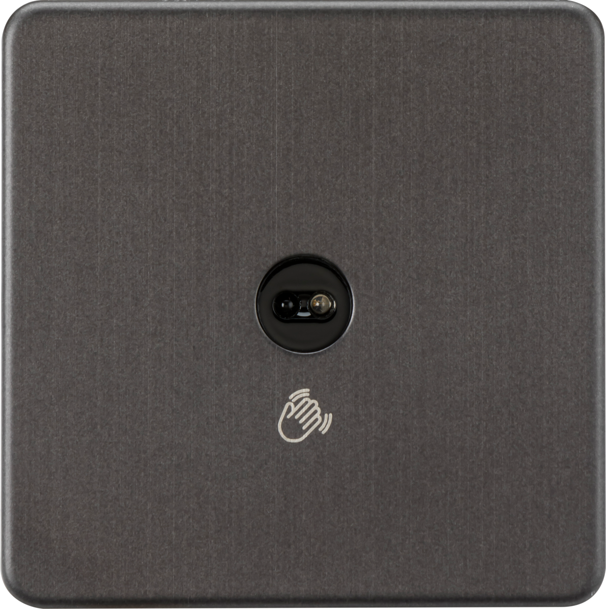 230V 1G Touchless Switch - Smoked Bronze