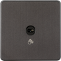 230V 1G Touchless Switch - Smoked Bronze