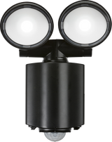 230V IP55 Twin Spot LED Security Light - Black