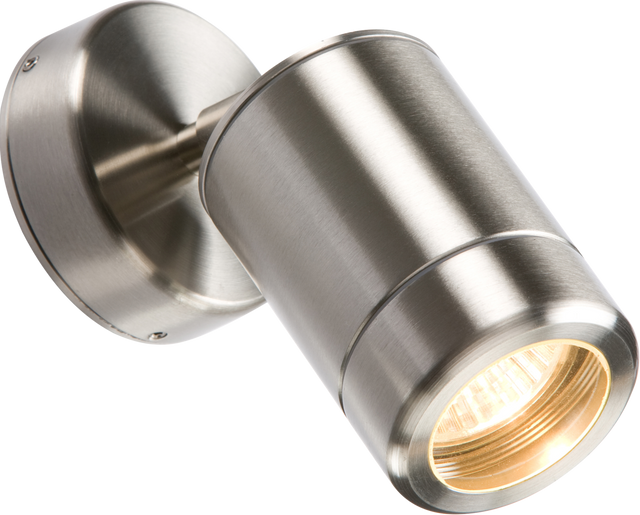 230V IP65 GU10 35W Adjustable Stainless Steel Wall Light