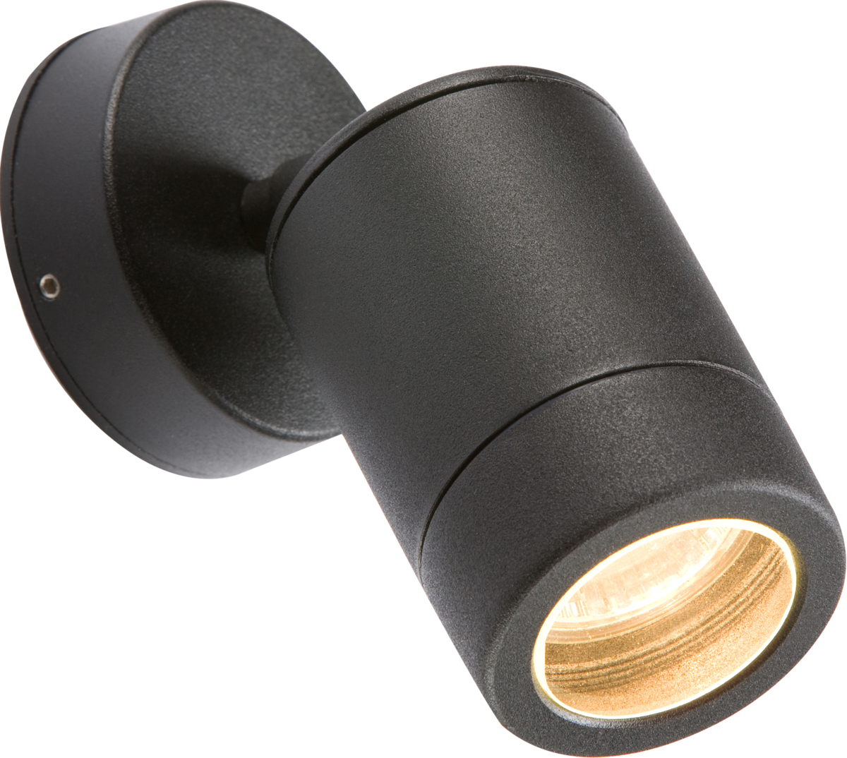 230V IP65 GU10 Adjustable Black Wall Light