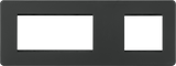 6G Modular Faceplate (2G + 4G) - Anthracite
