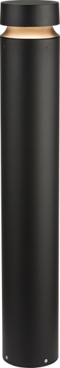 Knightsbridge 230V IP65 22W IK08 LED Bollard - 1000mm, Warm White