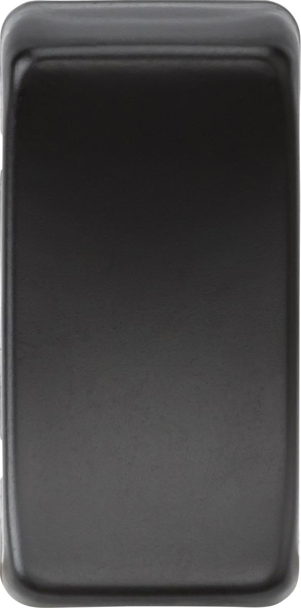 Matt Black Switch Cover - Interchangeable Rocker