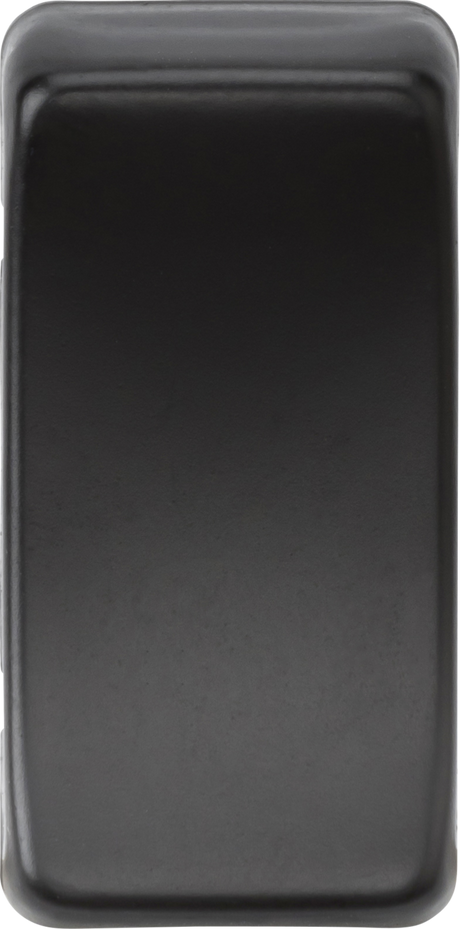 Matt Black Switch Cover - Interchangeable Rocker