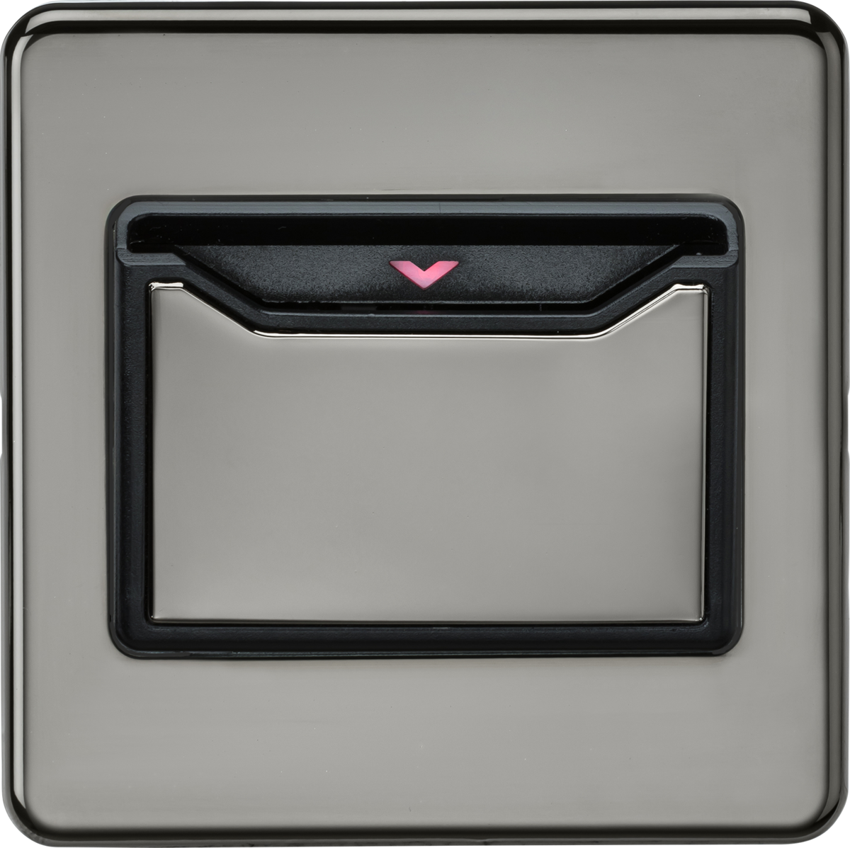 32A 1G Key Card Switch - Black Nickel