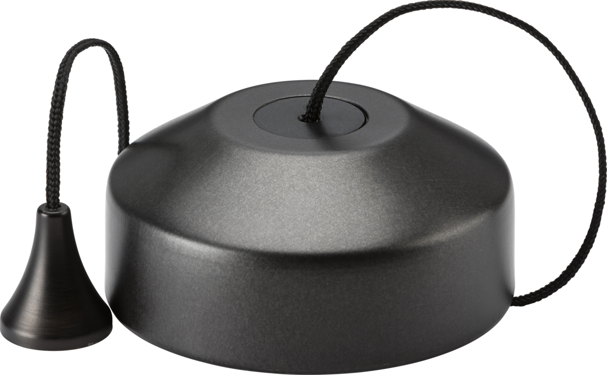 10AX 2-way Pull Cord Switch - Smoked Bronze