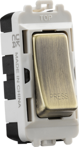 ML Accessories 20AX 2 Way Retractive Module - Antique Brass