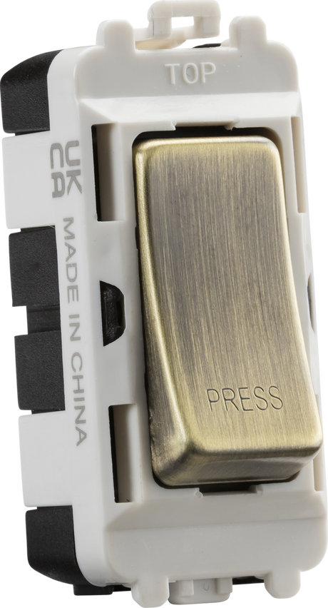 ML Accessories 20AX 2 Way Retractive Module - Antique Brass
