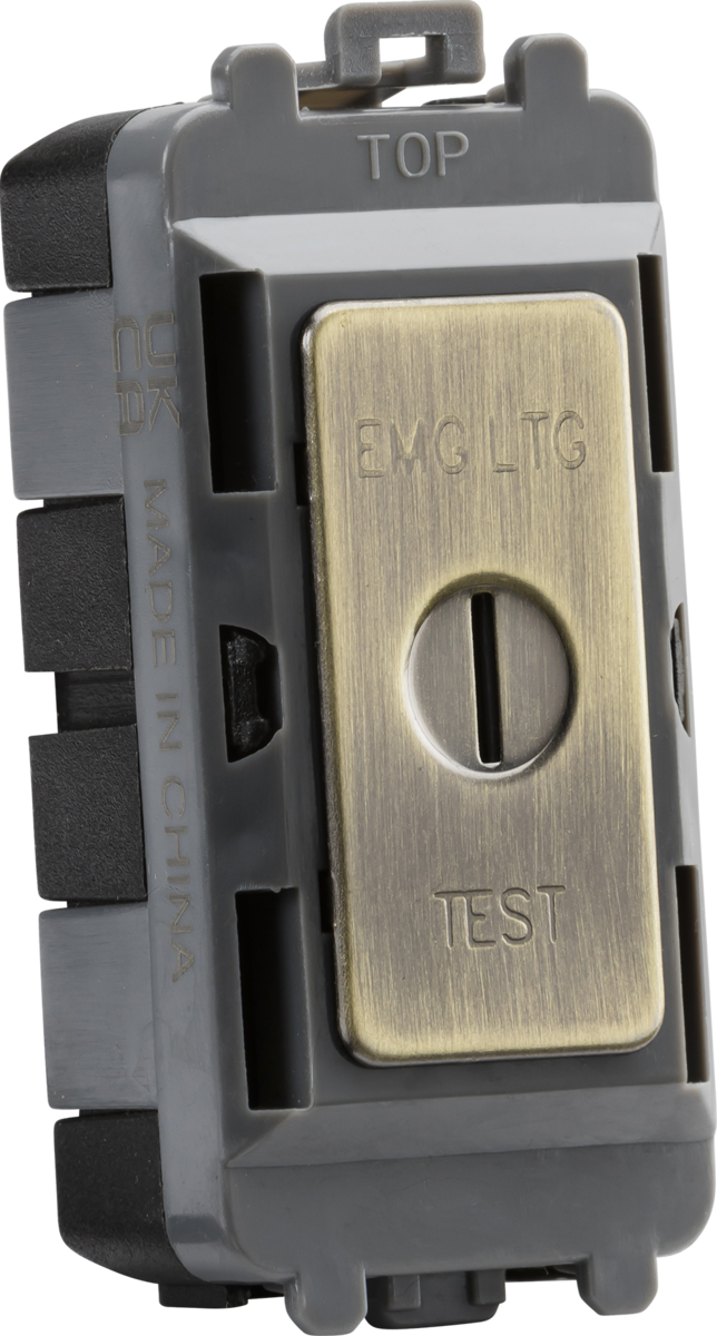 20AX 2 Way SP Key Module - Antique Brass